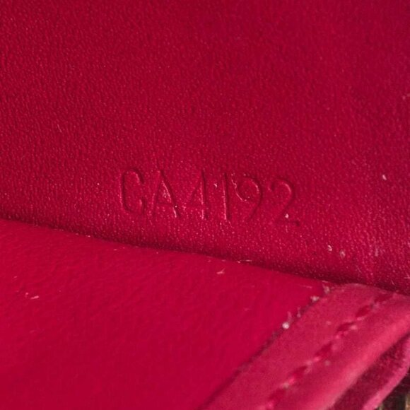 Louis Vuitton Rose Indian Monogram Vernis Zippy Wallet - Picture 8 of 9